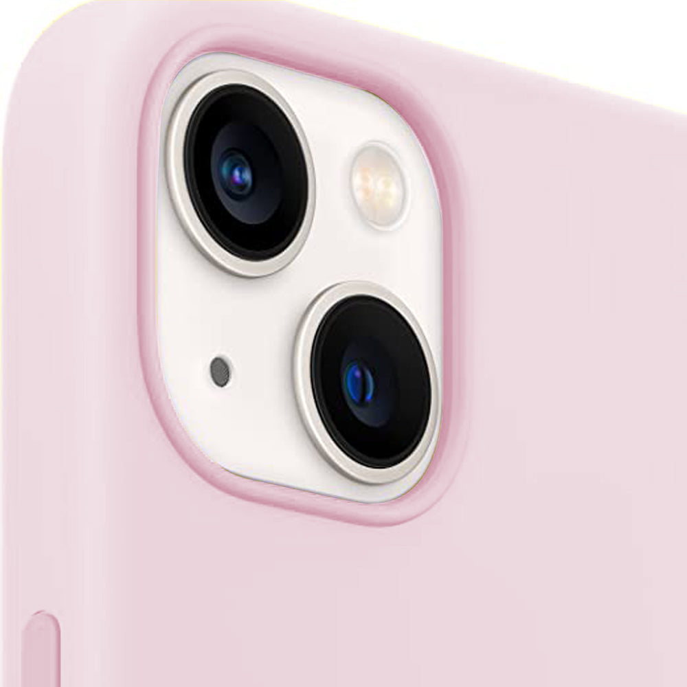 iPhone 14 Plus Ultimate Protection Black Silicone Case with Magsafe Shock Absorption Anti Shockproof Ultra-Thin Case Protect Full Coverage Lens - Pink iPhone 14 Plus Ultimate Protection Black Silicone Case with Magsafe Shock Absorption Anti Shockproof Ultra-Thin Case Protect Full Coverage Lens - Pink